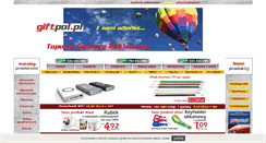 Desktop Screenshot of giftpol.pl